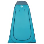 vidaXL Cort de intimitate pop-up, albastru, impermeabil vidaXL Cort de intimitate pop-up, albastru, impermeabil