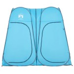 vidaXL Cort de intimitate pop-up, albastru, impermeabil