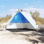 vidaXL Cort camping, albastru azuriu, impermeabil, setare rapidă vidaXL Cort camping, albastru azuriu, impermeabil, setare rapidă