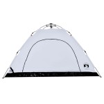 vidaXL Cort de camping 5 persoane, alb opac, setare rapidă, țesătură vidaXL Cort de camping 5 persoane, alb opac, setare rapidă, țesătură