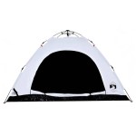 vidaXL Cort de camping 5 persoane, alb opac, setare rapidă, țesătură vidaXL Cort de camping 5 persoane, alb opac, setare rapidă, țesătură