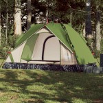 vidaXL Cort de camping cupolă 2 persoane, setare rapidă, verde vidaXL Cort de camping cupolă 2 persoane, setare rapidă, verde
