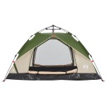 vidaXL Cort de camping cupolă 2 persoane, setare rapidă, verde vidaXL Cort de camping cupolă 2 persoane, setare rapidă, verde