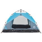 vidaXL Cort de camping cupolă 2 persoane, setare rapidă, albastru vidaXL Cort de camping cupolă 2 persoane, setare rapidă, albastru