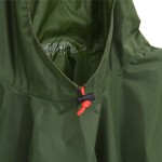 vidaXL Poncho de ploaie cu glugă, design 2 în 1, verde, 223x145 cm vidaXL Poncho de ploaie cu glugă, design 2 în 1, verde, 223x145 cm