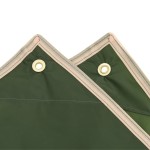 vidaXL Poncho de ploaie cu glugă, design 2 în 1, verde, 223x145 cm vidaXL Poncho de ploaie cu glugă, design 2 în 1, verde, 223x145 cm