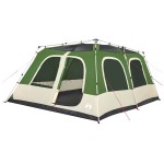 vidaXL Cort de familie cupolă, 10 persoane, setare rapidă, verde vidaXL Cort de familie cupolă, 10 persoane, setare rapidă, verde