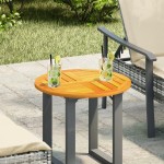 vidaXL Blat de masă rotund, Ø50x2 cm, lemn masiv de acacia vidaXL Blat de masă rotund, Ø50x2 cm, lemn masiv de acacia