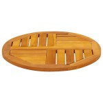 vidaXL Blat de masă rotund, Ø50x2 cm, lemn masiv de acacia vidaXL Blat de masă rotund, Ø50x2 cm, lemn masiv de acacia