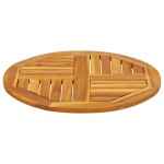 vidaXL Blat de masă rotund, Ø60x2 cm, lemn masiv de acacia vidaXL Blat de masă rotund, Ø60x2 cm, lemn masiv de acacia