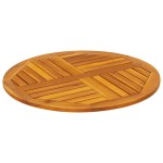 vidaXL Blat de masă rotund, Ø70x2 cm, lemn masiv de acacia vidaXL Blat de masă rotund, Ø70x2 cm, lemn masiv de acacia