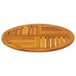 vidaXL Blat de masă rotund, Ø70x2 cm, lemn masiv de acacia vidaXL Blat de masă rotund, Ø70x2 cm, lemn masiv de acacia