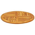 vidaXL Blat de masă rotund, Ø80x2,2 cm, lemn masiv de acacia vidaXL Blat de masă rotund, Ø80x2,2 cm, lemn masiv de acacia