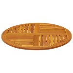 vidaXL Blat de masă rotund, Ø90x2,2 cm, lemn masiv de acacia vidaXL Blat de masă rotund, Ø90x2,2 cm, lemn masiv de acacia