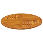 vidaXL Blat de masă rotund, Ø90x2,2 cm, lemn masiv de acacia vidaXL Blat de masă rotund, Ø90x2,2 cm, lemn masiv de acacia
