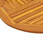 vidaXL Blat de masă rotund, Ø90x2,2 cm, lemn masiv de acacia vidaXL Blat de masă rotund, Ø90x2,2 cm, lemn masiv de acacia