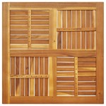 vidaXL Blat de masă pătrată, 90x90x2,2 cm, lemn masiv de acacia vidaXL Blat de masă pătrată, 90x90x2,2 cm, lemn masiv de acacia