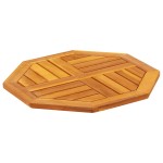 vidaXL Blat de masă, 50x50x2 cm, octogonal, lemn masiv acacia