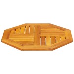 vidaXL Blat de masă, 60x60x2 cm, octogonal, lemn masiv acacia
