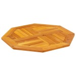vidaXL Blat de masă, 60x60x2 cm, octogonal, lemn masiv acacia