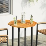 vidaXL Blat de masă, 70x70x2 cm, octogonal, lemn masiv acacia vidaXL Blat de masă, 70x70x2 cm, octogonal, lemn masiv acacia
