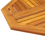 vidaXL Blat de masă, 70x70x2 cm, octogonal, lemn masiv acacia vidaXL Blat de masă, 70x70x2 cm, octogonal, lemn masiv acacia