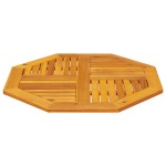 vidaXL Blat de masă, 80x80x2,2 cm, octogonal, lemn masiv acacia