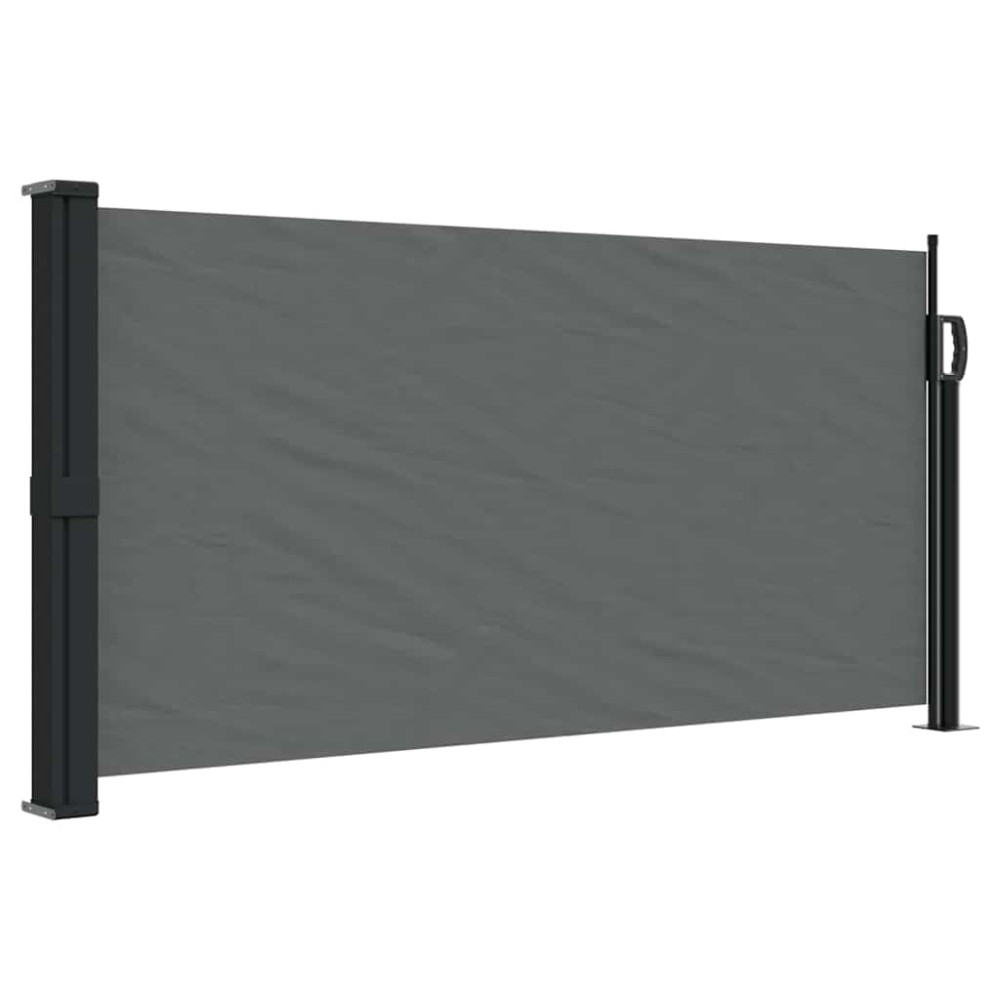 vidaXL Copertină laterală retractabilă antracit 100x300 cm
