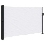 vidaXL Copertină laterală retractabilă, alb, 117x300 cm vidaXL Copertină laterală retractabilă, alb, 117x300 cm