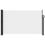 vidaXL Copertină laterală retractabilă, alb, 117x300 cm vidaXL Copertină laterală retractabilă, alb, 117x300 cm