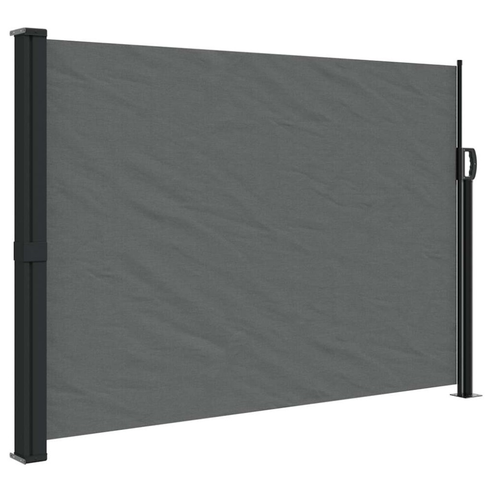 vidaXL Copertină laterală retractabilă, antracit, 140x300 cm