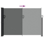 vidaXL Copertină laterală retractabilă, antracit, 140x300 cm
