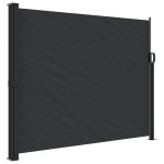 vidaXL Copertina laterală retractabilă, negru, 160x300 cm