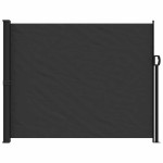 vidaXL Copertina laterală retractabilă, negru, 160x300 cm