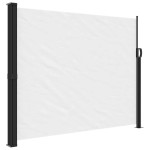 vidaXL Copertina laterală retractabilă, alb, 160x300 cm