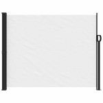 vidaXL Copertina laterală retractabilă, alb, 160x300 cm
