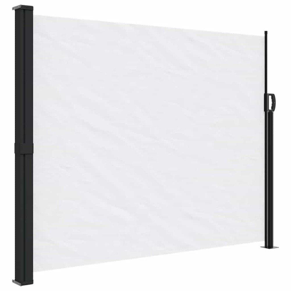 vidaXL Copertină laterală retractabilă, alb, 170x300 cm
