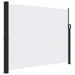 vidaXL Copertină laterală retractabilă, alb, 170x300 cm vidaXL Copertină laterală retractabilă, alb, 170x300 cm