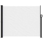 vidaXL Copertină laterală retractabilă, alb, 170x300 cm vidaXL Copertină laterală retractabilă, alb, 170x300 cm