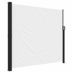 vidaXL Copertina laterală retractabilă, alb, 180x300 cm vidaXL Copertina laterală retractabilă, alb, 180x300 cm