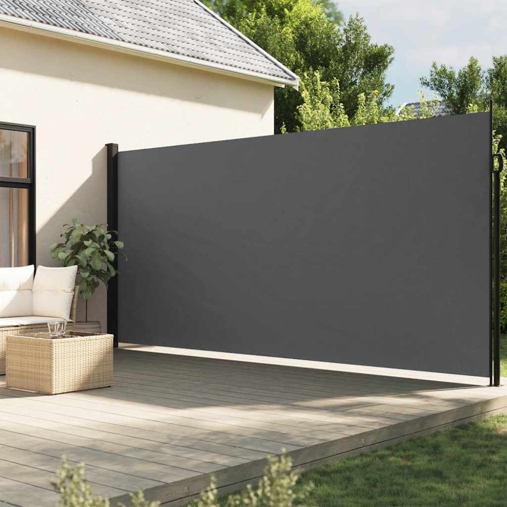 vidaXL Copertină laterală retractabilă antracit 200x300 cm