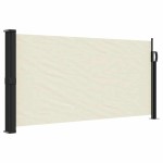 vidaXL Copertina laterală retractabilă, crem, 100x500 cm vidaXL Copertina laterală retractabilă, crem, 100x500 cm