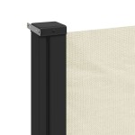 vidaXL Copertina laterală retractabilă, crem, 100x500 cm vidaXL Copertina laterală retractabilă, crem, 100x500 cm