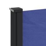 vidaXL Copertina laterală retractabilă, albastru, 120x500 cm vidaXL Copertina laterală retractabilă, albastru, 120x500 cm