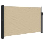 vidaXL Copertina laterală retractabilă, bej, 120x500 cm