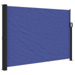 vidaXL Copertina laterală retractabilă, albastru, 140x500 cm