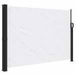 vidaXL Copertina laterală retractabilă, alb, 140x500 cm vidaXL Copertina laterală retractabilă, alb, 140x500 cm