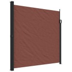 vidaXL Copertina laterală retractabilă, maro, 200x500 cm vidaXL Copertina laterală retractabilă, maro, 200x500 cm