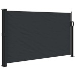 vidaXL Copertină laterală retractabilă, negru, 120 x 600 cm