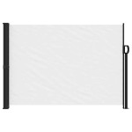 vidaXL Copertină laterală retractabilă, alb, 140x600 cm vidaXL Copertină laterală retractabilă, alb, 140x600 cm